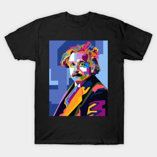 Albert Einstein Cubism WPAP T-Shirt